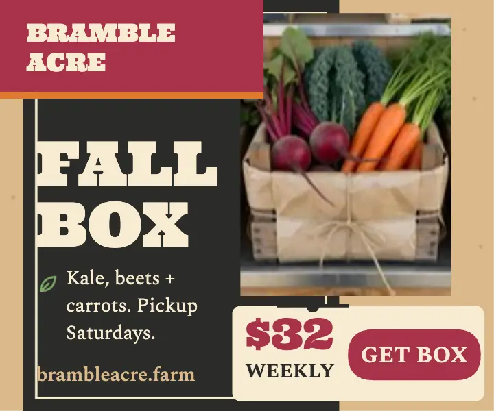 Bramble Acre fall box market ad template