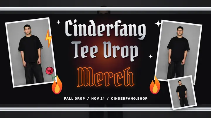 Fall tee drop thumbnail, 90s bootleg tee template