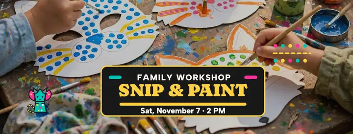 Sunquill family pattern workshop cover: family art workshop cover template