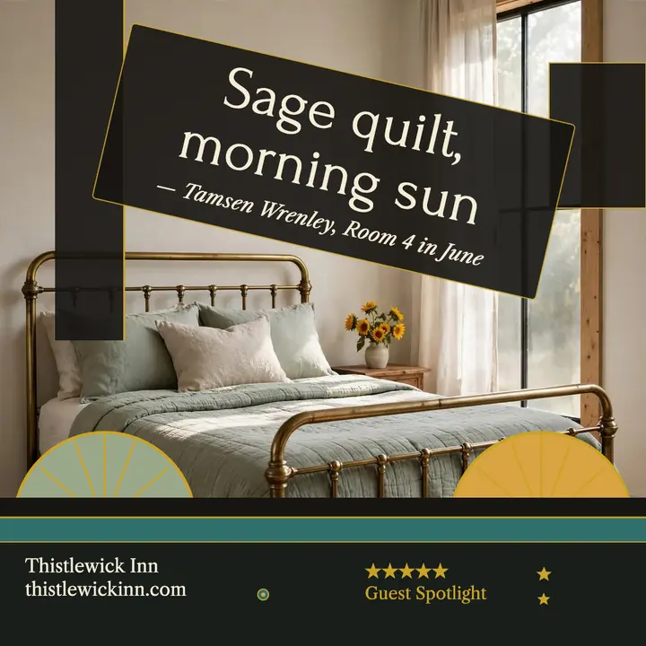 Thistlewick Inn fan panel review post template