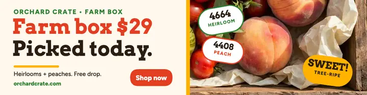Orchard Crate farm box sticker billboard template