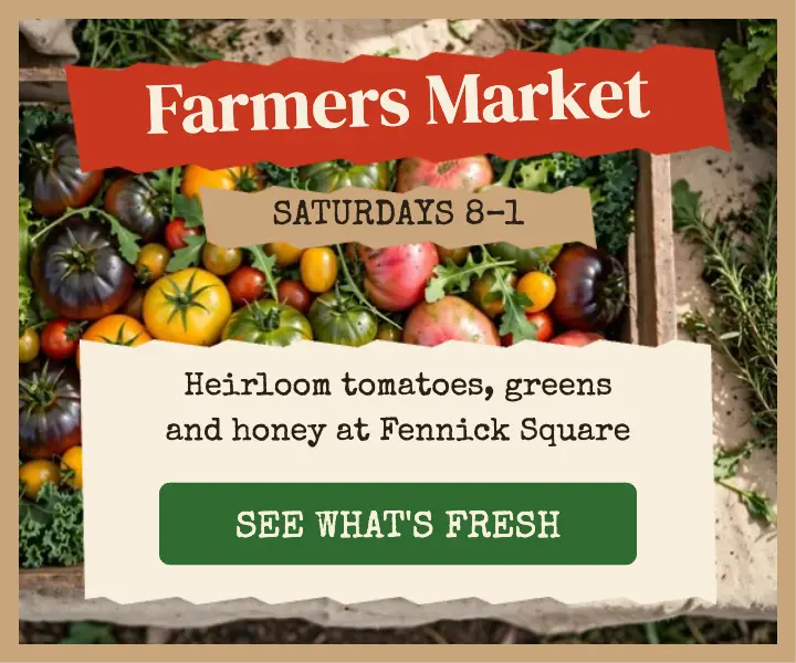 Farmers market, paper collage template