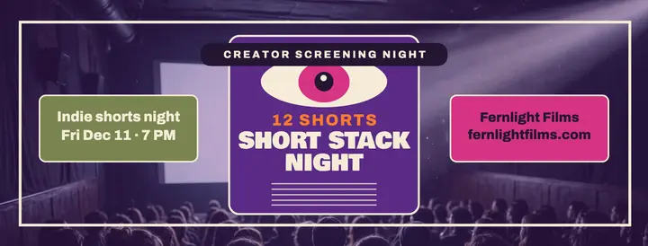 Fernlight Films Short Stack Night cover template