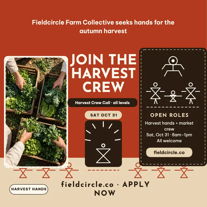 Fieldcircle harvest crew call template