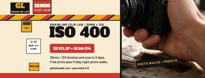 Grainline Film Lab develop scan facebook cover template