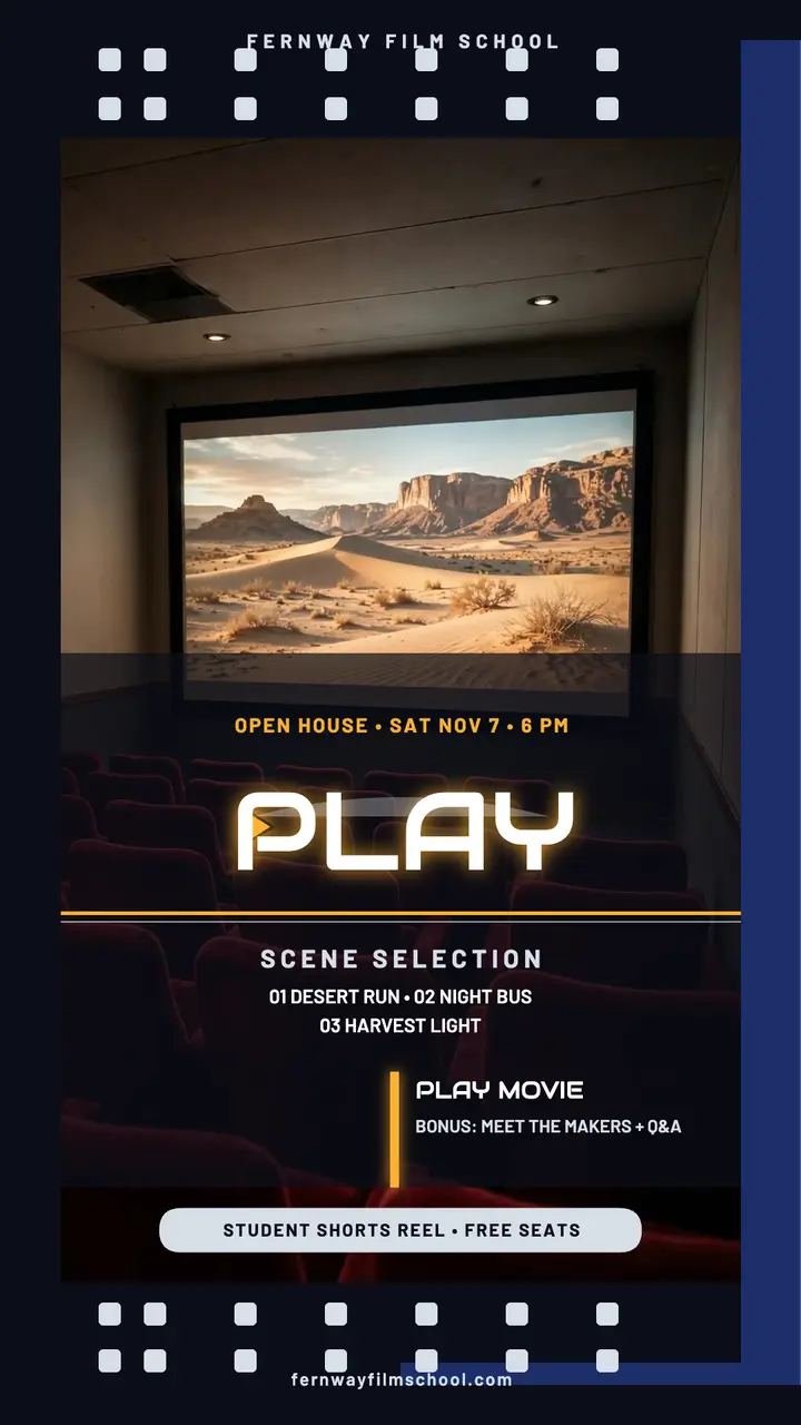 Fernway open house DVD menu story template