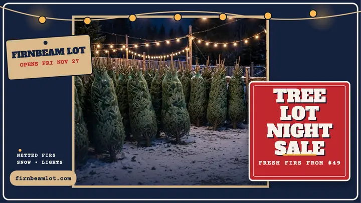 Firnbeam Lot night sale thumbnail template