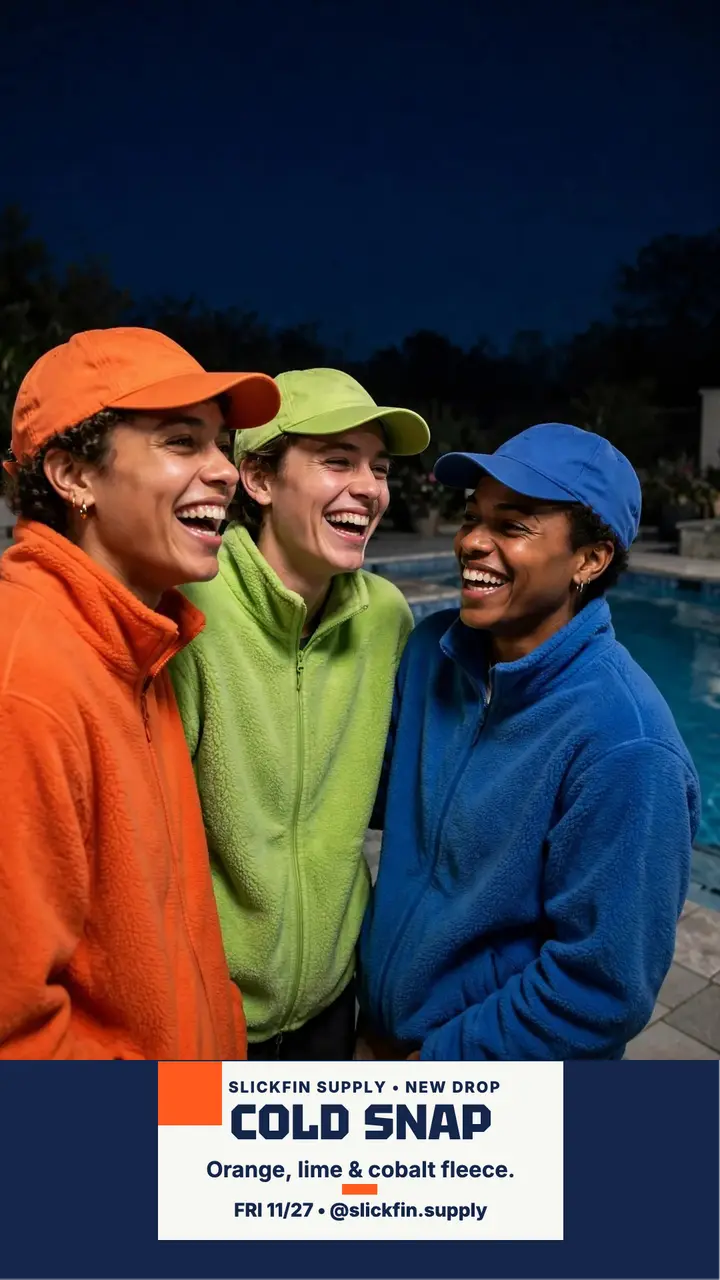 Slickfin Cold Snap fleece story template