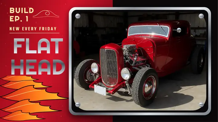 Flatspot garage hot-rod build thumbnail template