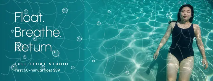 Lull Float Studio underwater cover template