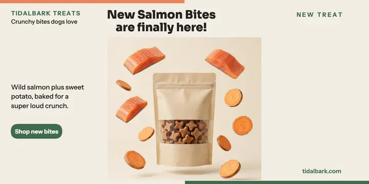Tidalbark floating salmon treat post template