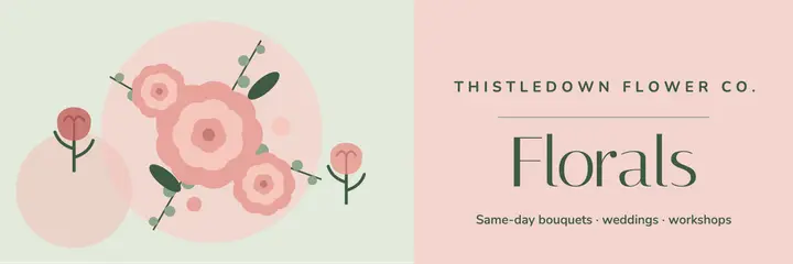 Florals florist X header template