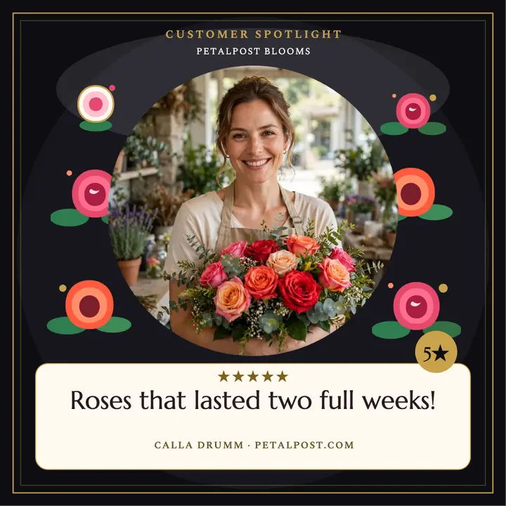 Petalpost Blooms rose review post template