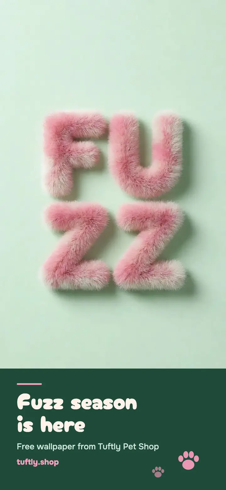 Tuftly Pet Shop fuzz phone wallpaper: pet shop phone wallpaper template