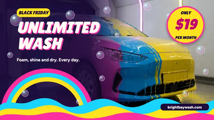Brightbay Express Wash unlimited deal template