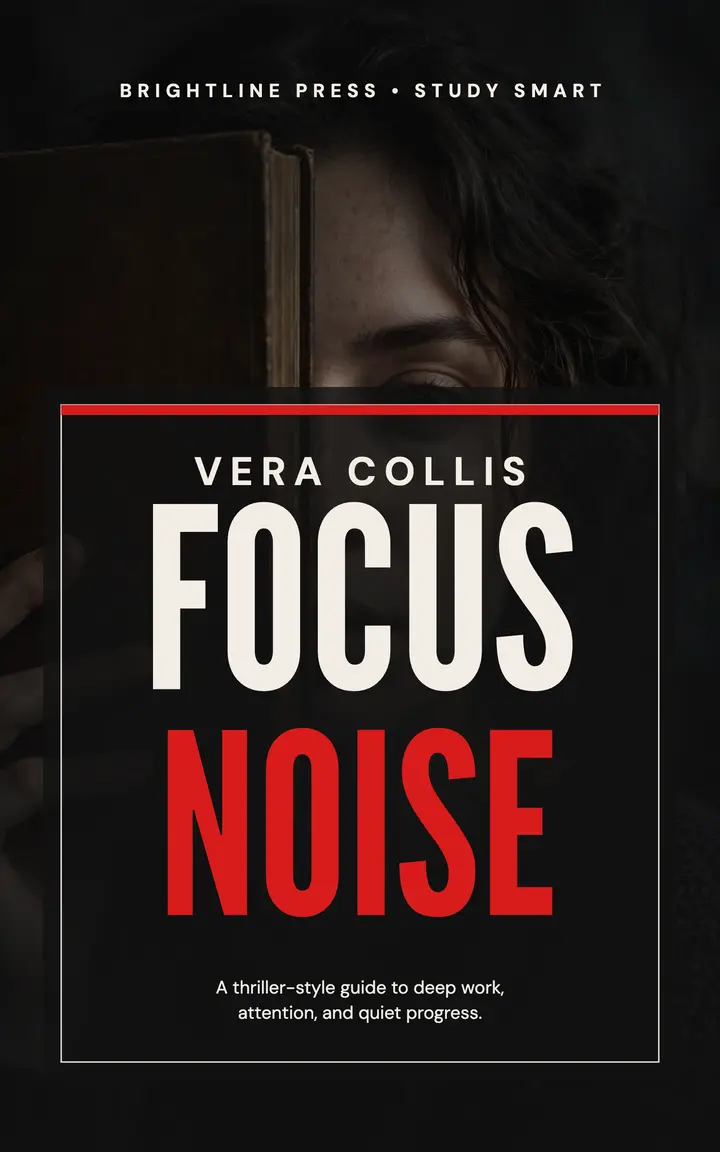 Focus Noise study guide cover template