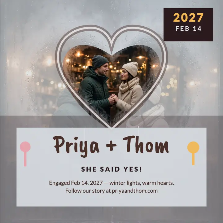 Priya and Thom fogged window engagement template