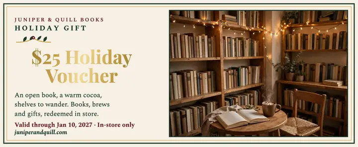 Juniper and Quill holiday gift voucher template