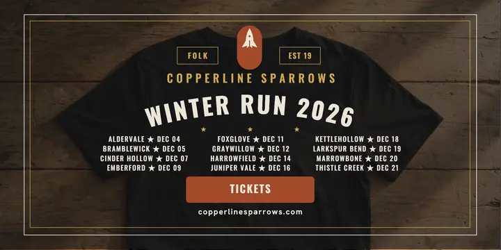Copperline Sparrows winter run tour post template