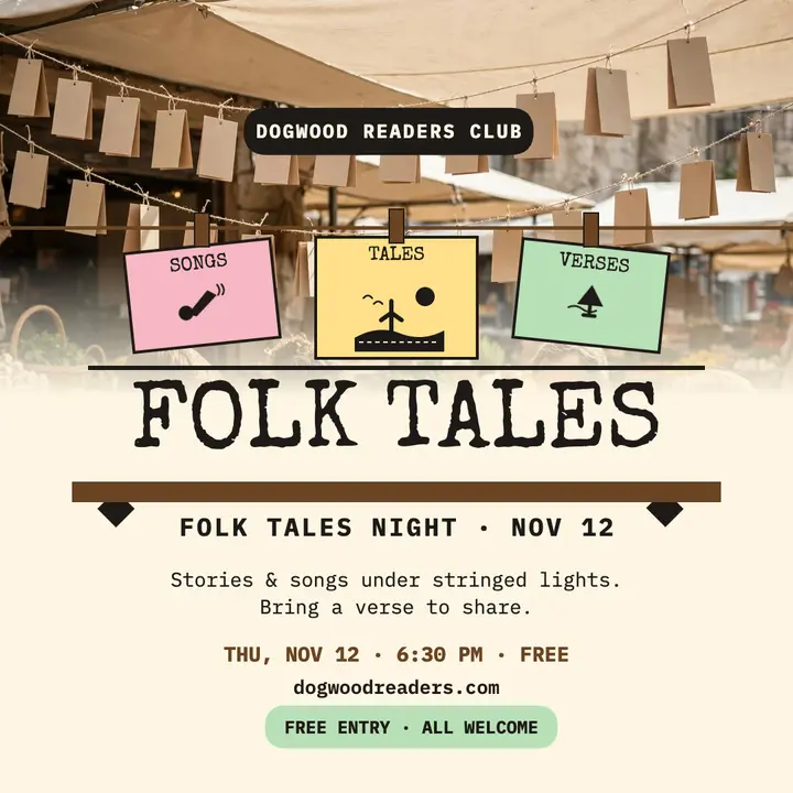 Dogwood folk tales book club post template