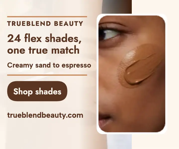 Trueblend flex shade ad template