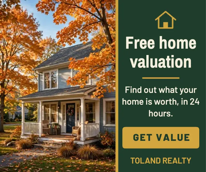 Free home valuation ad template