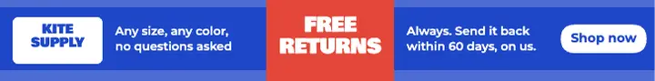 Free returns, always template