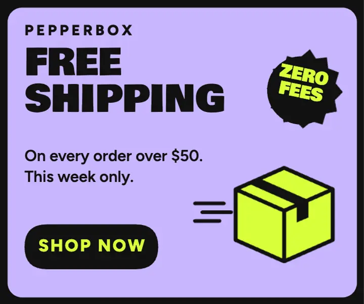 Free shipping lilac ad template