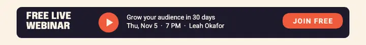 Free live webinar leaderboard ad template