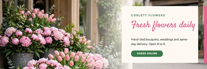 Fresh flowers daily X header template