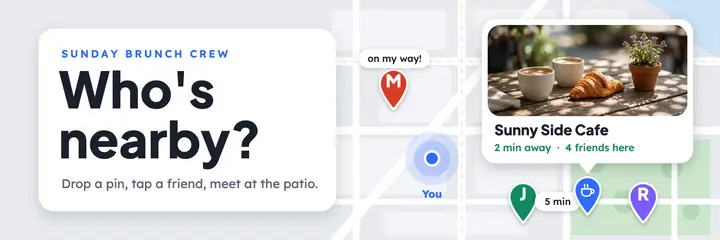 Sunny Side meetup map header template