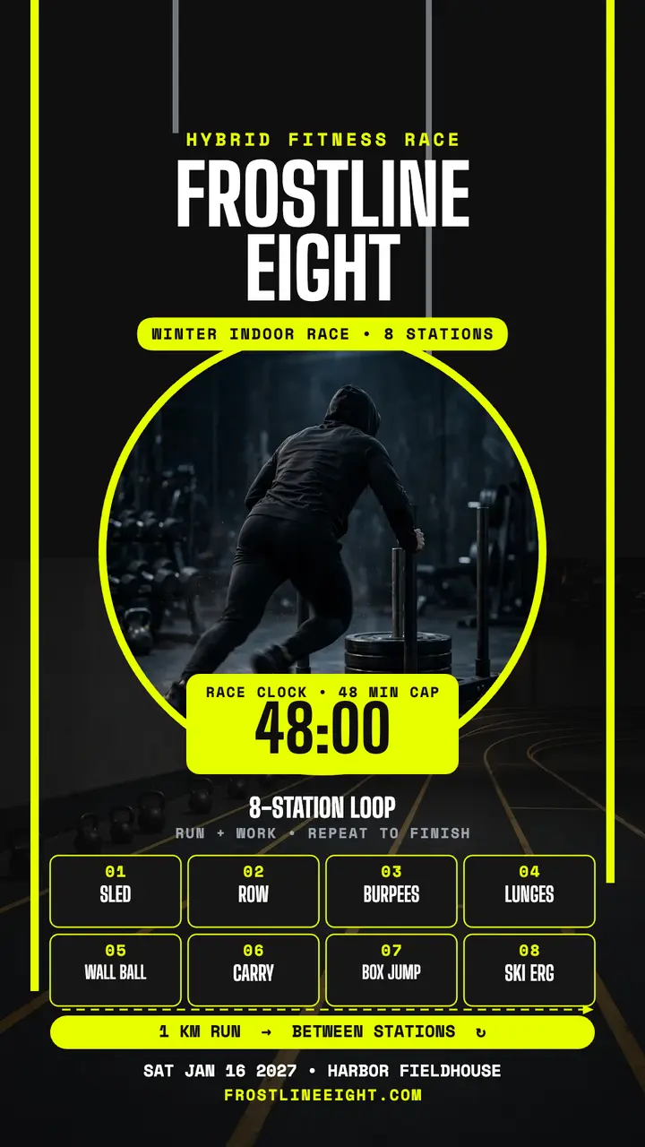 Frostline Eight race night story template