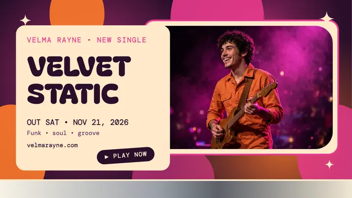 Velma Rayne Velvet Static lava thumbnail template