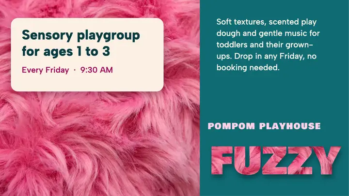 Pompom Playhouse Fuzzy Fridays thumbnail template