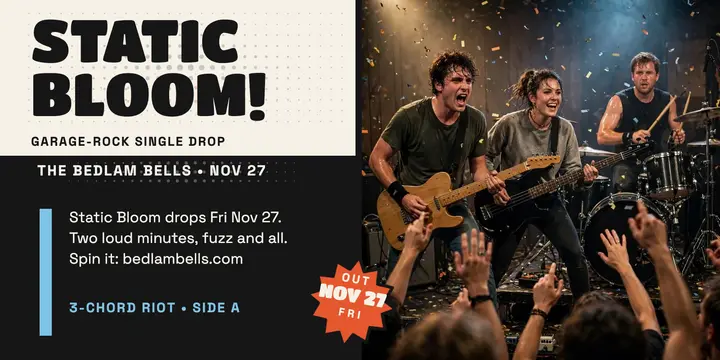 Bedlam Bells Static Bloom single drop template