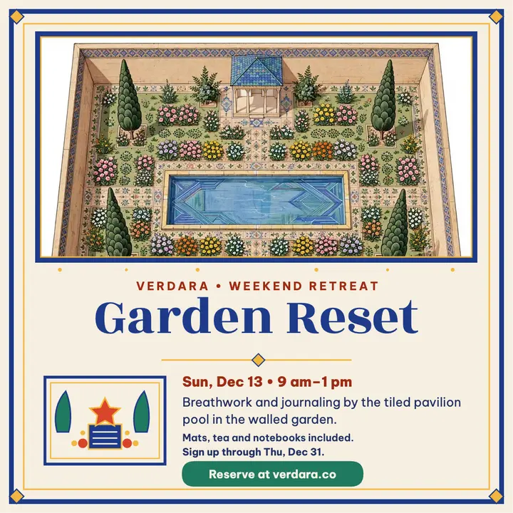 Verdara garden reset retreat square post template