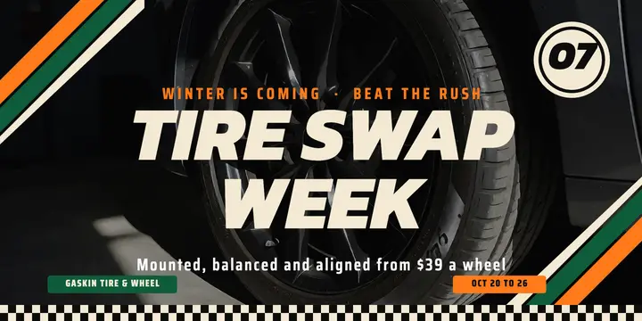 Winter tire swap sale X post, racing livery template