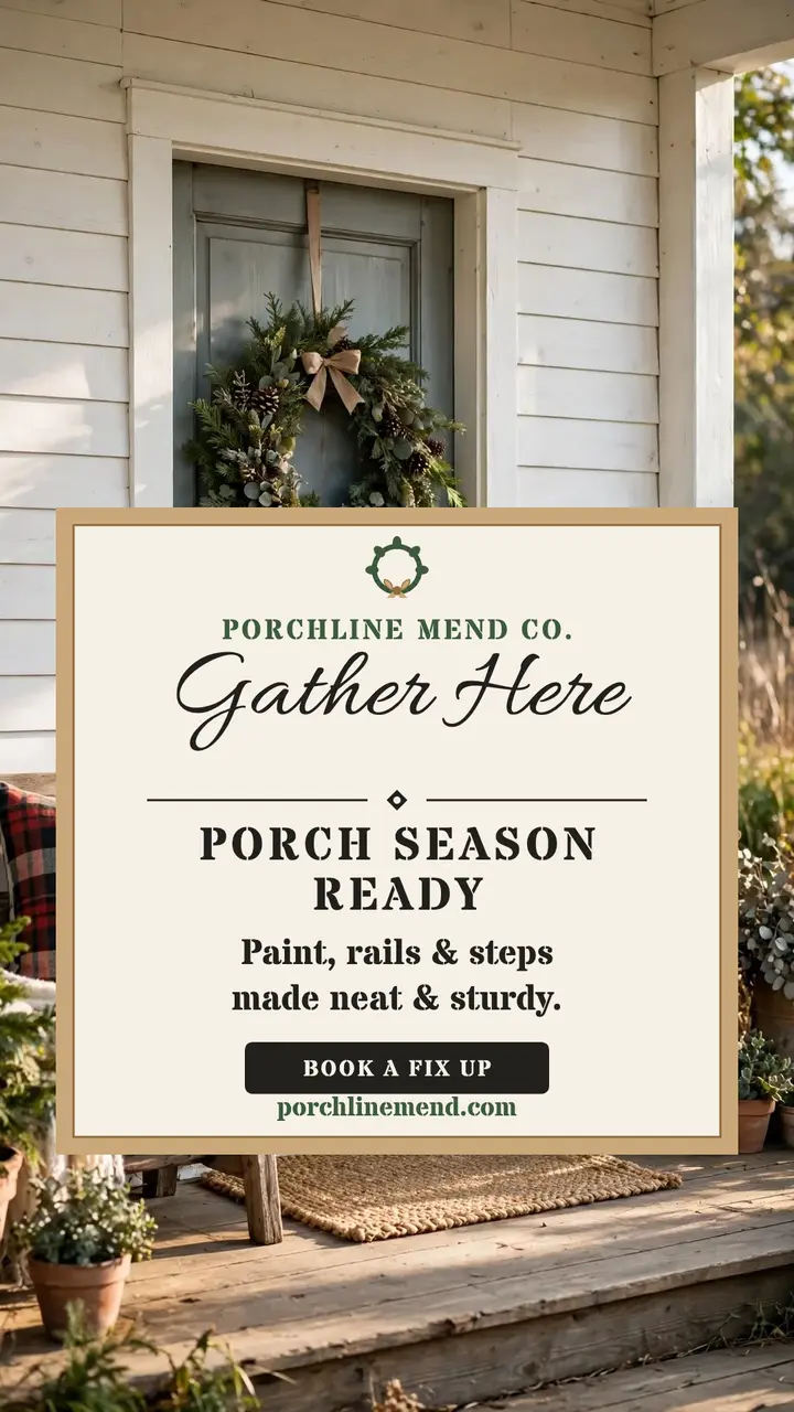 Gather Here porch refresh story template