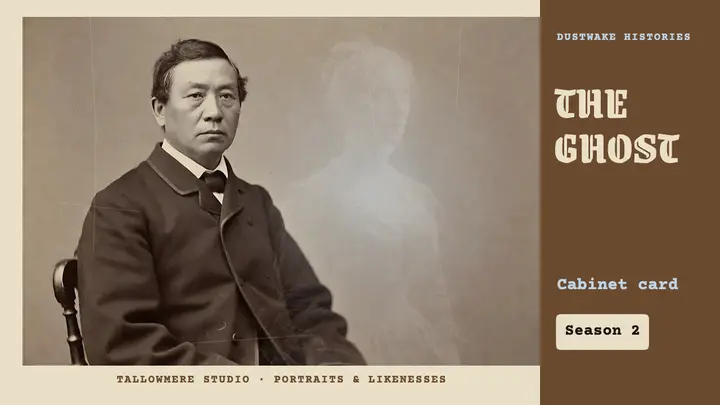 The Ghost spirit photograph thumbnail template