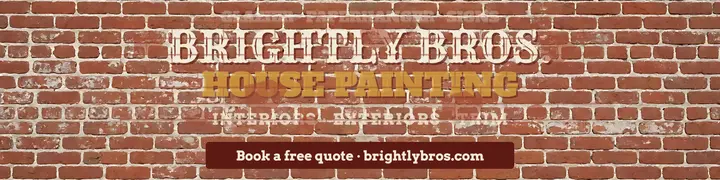 Brightly Bros ghost sign banner: house painters ghost sign banner template