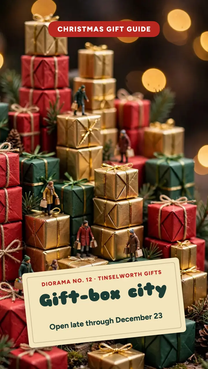Tinselworth gift-box city story template