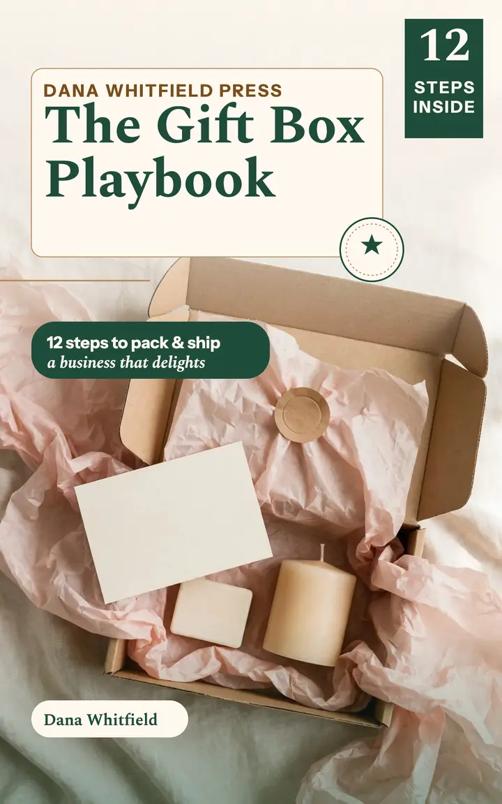 The Gift Box Playbook ebook cover template