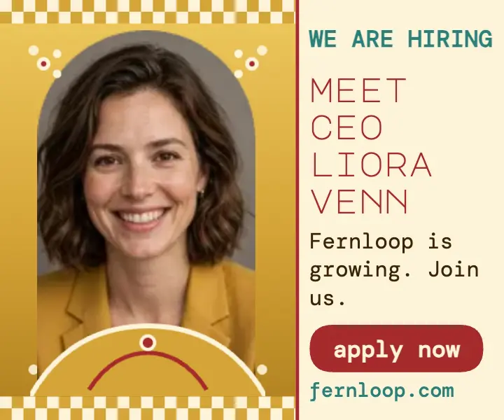 Fernloop founder spotlight ad template