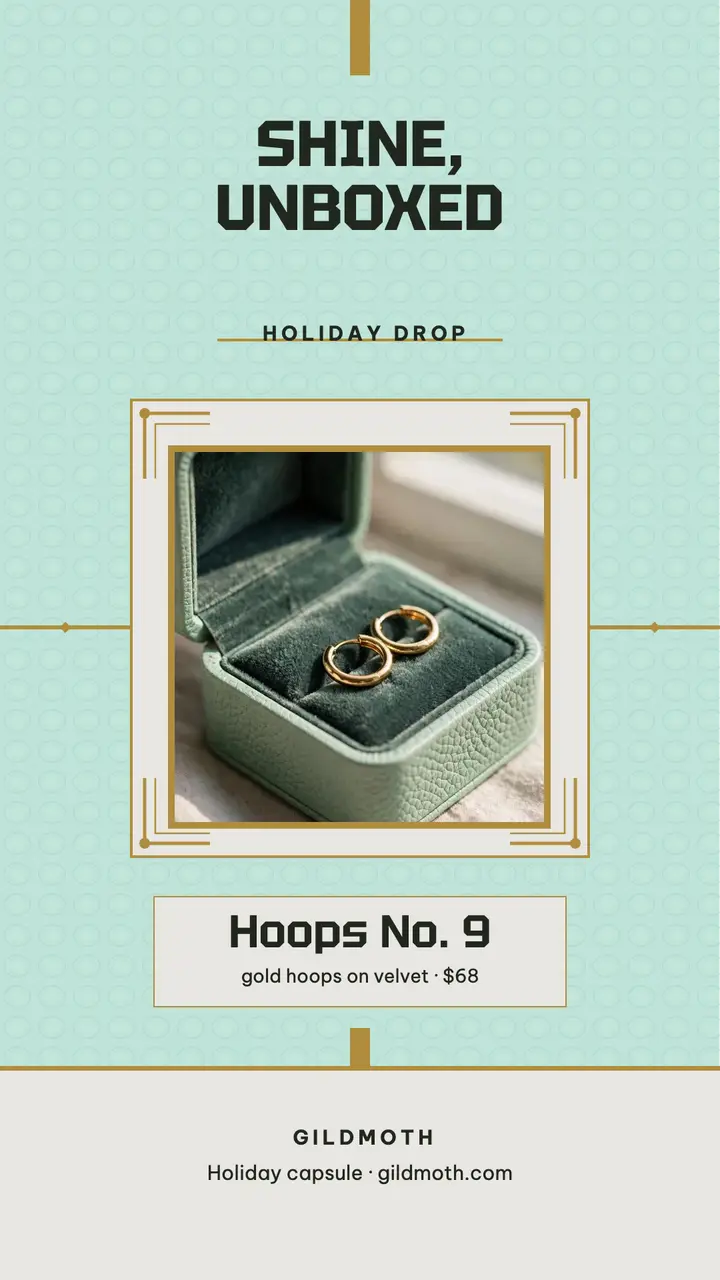 Gildmoth jewelry box reveal story template