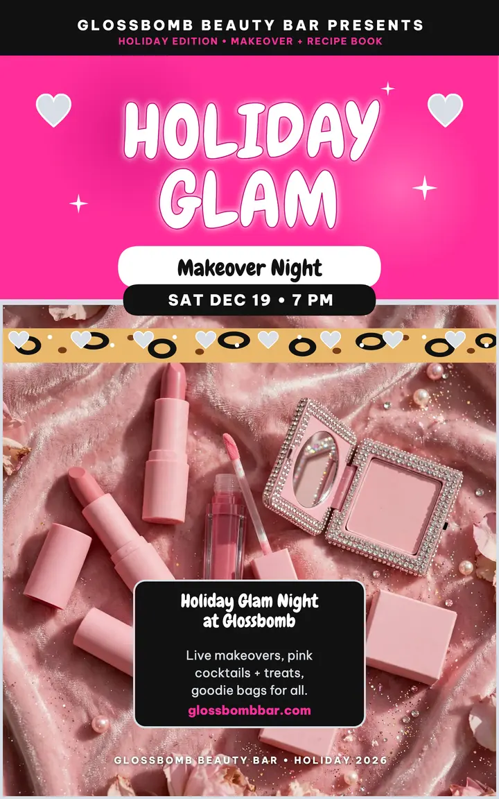 Glossbomb Holiday Glam Night ebook cover: holiday glam ebook cover template