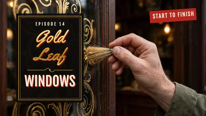 Gold leaf windows thumbnail template