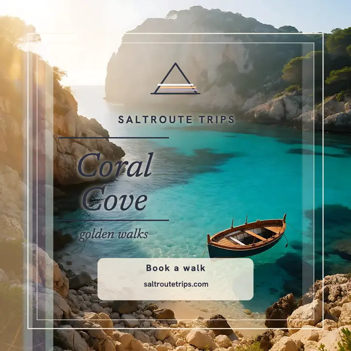Coral Cove golden walk prism post template