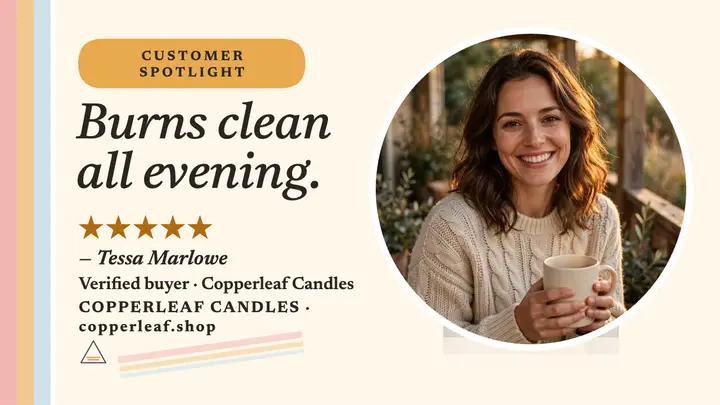 Copperleaf golden hour review thumbnail template