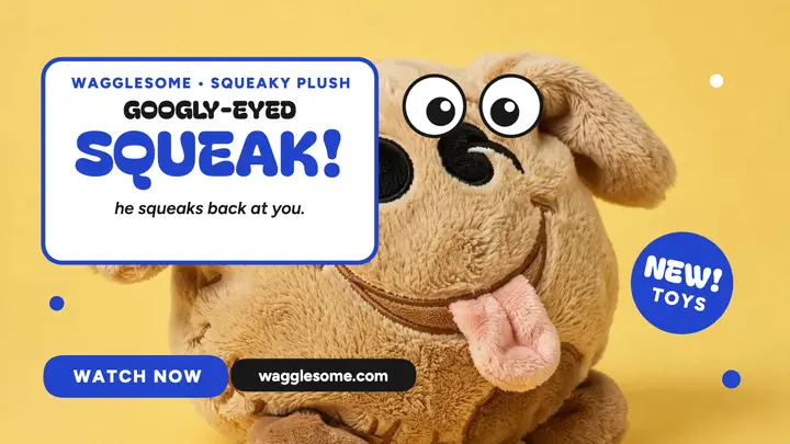 Wagglesome squeaky plush toy thumbnail template