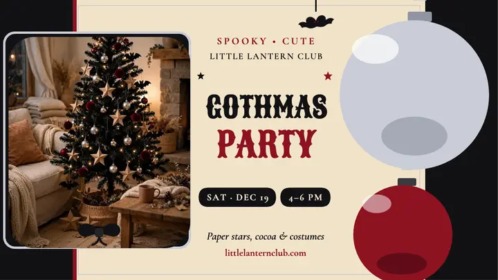 Little Lantern Gothmas party thumbnail template